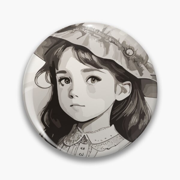 Item preview, Pencil sketch, twin girls designed and sold by CatCoconut-Art.