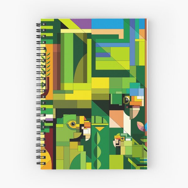Item preview, chocoyos in the forest designed and sold by PEDRO JOSE FARINA.