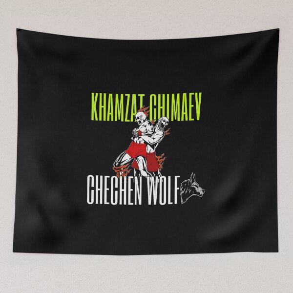 Item preview, Khamzat Chimaev Chechen Wolf designed and sold by Braeden Arbour.