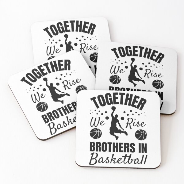 Item preview, Together we rise, Brothers in Basketball Basketball Brother designed and sold by Alterock Designs.