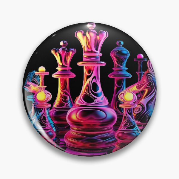 Item preview, Psychedelic Chess: Mind-Bending Strategy designed and sold by PsyCloth.