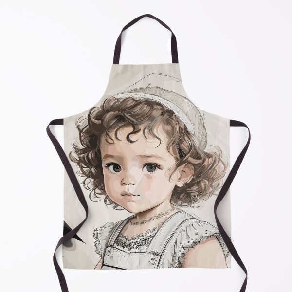 Item preview, Pencil sketch, baby girl designed and sold by CatCoconut-Art.