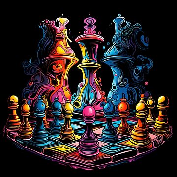 Psychedelic Chess Board Manipulation HD Trippy Wallpapers