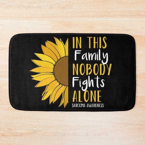 Item preview, In This Family Nobody Fights Alone Sarcoma Awareness designed and sold by Color-Sparkle.