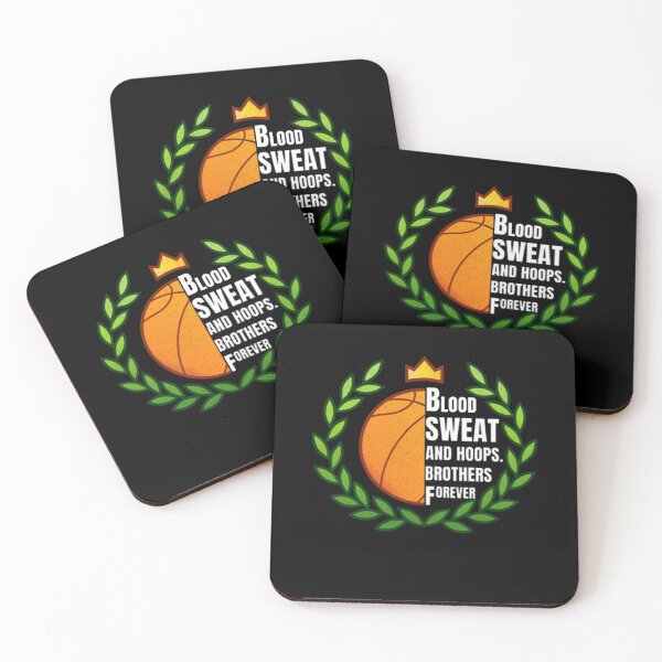 Item preview, Blood sweat and hoops, Brothers forever Basketball Brother designed and sold by Alterock Designs.