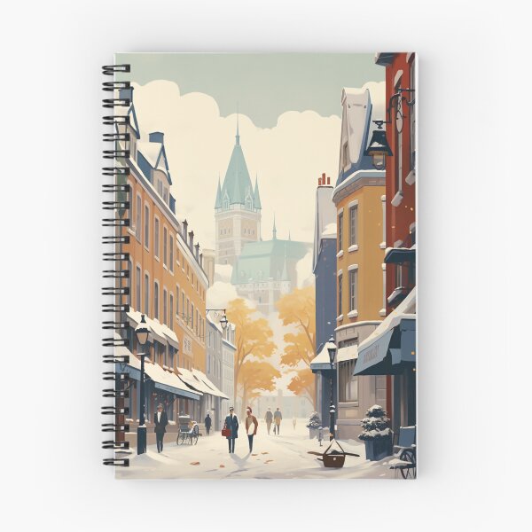 Item preview, A Vintage Travel Illustration of Quebec - Canada designed and sold by GoodOldVintage.