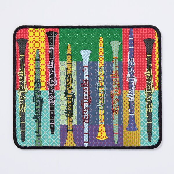 Item preview, Patterned Clarinets  designed and sold by BartholGraphics.