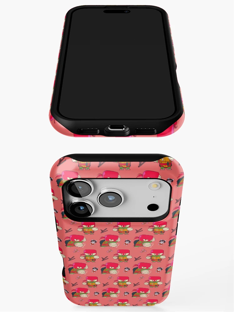 Thumbnail 3 of 4, iPhone Case, ROTTMNT Raph designed and sold by RoeExists.
