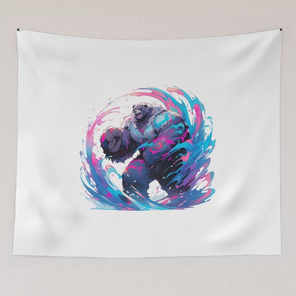 Item preview, Muscular bear  designed and sold by Hasan Habeeb.
