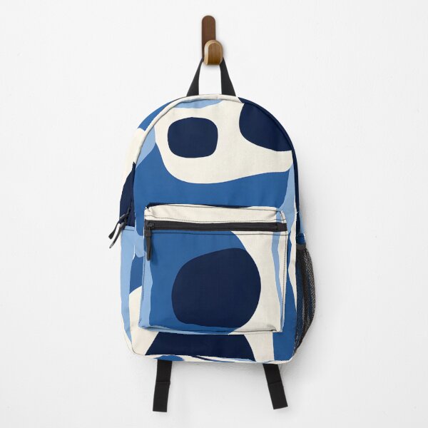Item preview, Blue Indigo Abstract Shapes designed and sold by trajeado14.