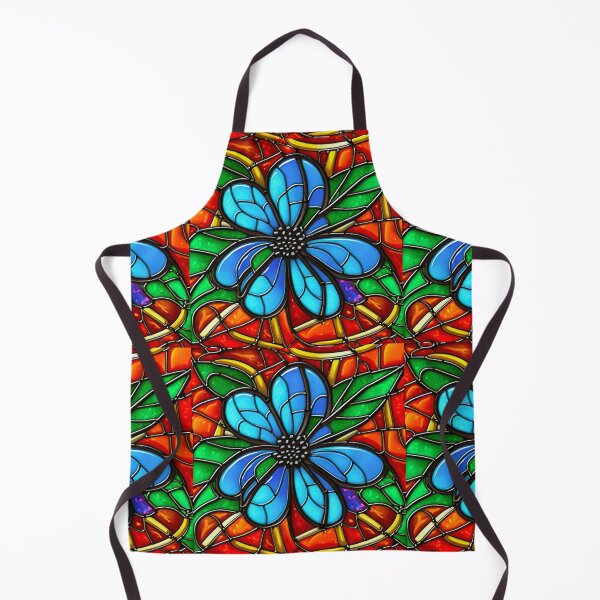 Item preview, Missing blue flower of stained glass designed and sold by melridger.
