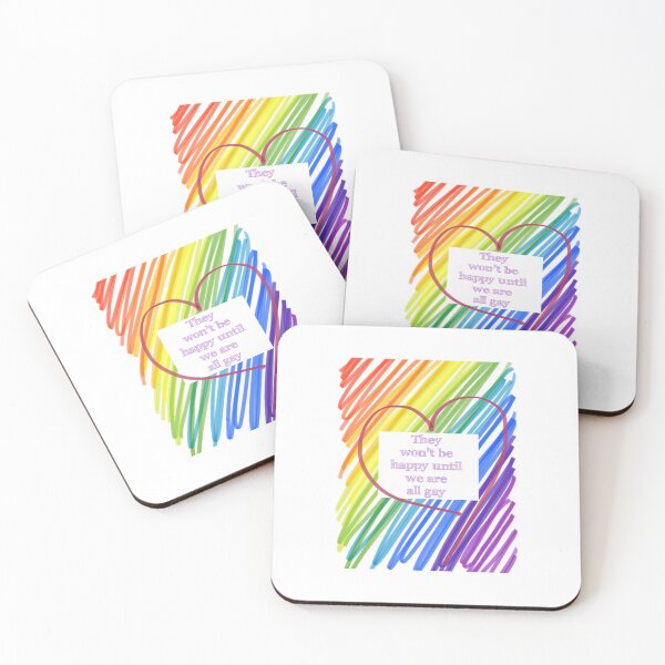 Item preview, They won’t be happy until we are all gay  designed and sold by WriteRightOn.