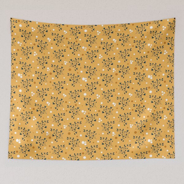 Item preview, Yellow leaves pattern  designed and sold by TeraLynne.