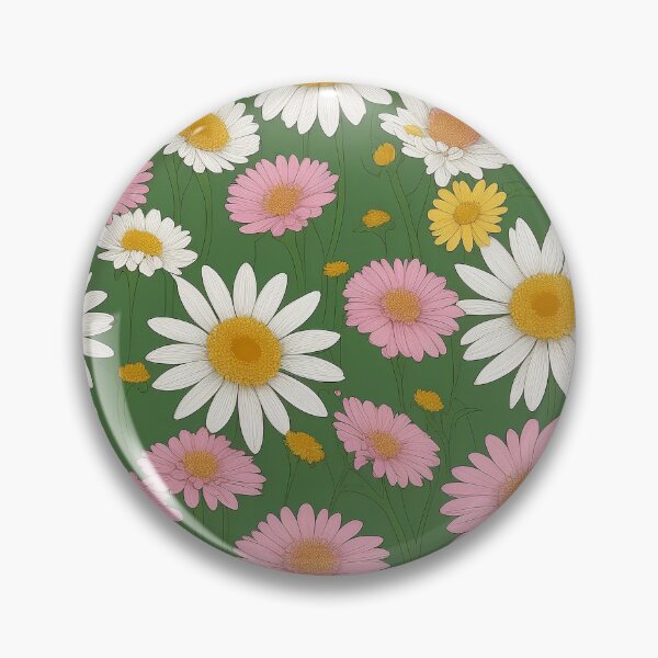 Item preview, Fresh Daisy Medley: ilustración de estilo de dibujos animados designed and sold by pattern-atelier.