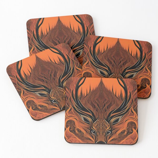 Item preview, Majestic Deer - Wild Life | Nature designed and sold by SafiannaSpace.