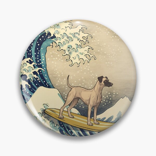 Item preview, Sloughi Kanagawa Japanese Surfing Wave designed and sold by rafaeltto.