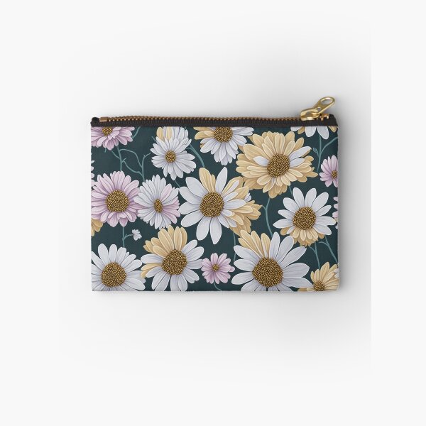 Aperçu de l'œuvre Crisp Daisy Illustration : élégance discrète créée et vendue par pattern-atelier.