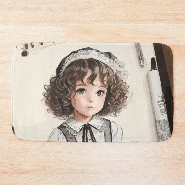 Item preview, Pencil sketch, little girl designed and sold by CatCoconut-Art.