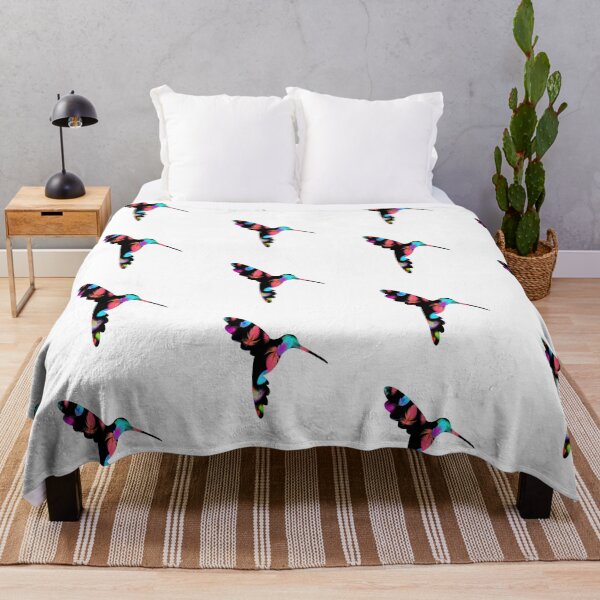 Item preview, Colorful Feather Hummingbird designed and sold by BejeweledJules.