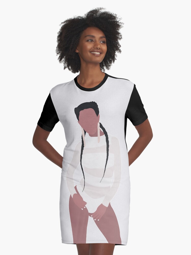 cardi b shirt dress