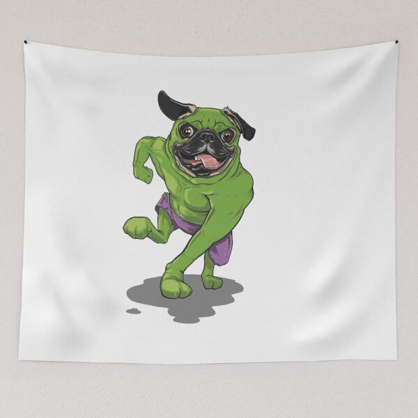 Item preview, The Incredible Pug  designed and sold by YvetteJacob.
