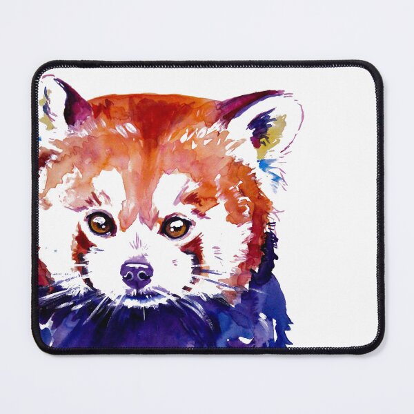 Item preview, Red Panda Watercolor Painting designed and sold by EveiArt.