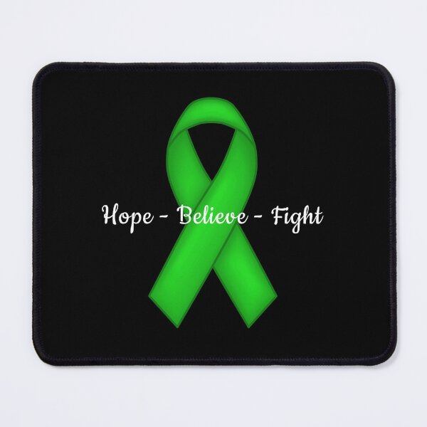 Item preview, Mental Health Awareness Ribbon Hope Believe Fight designed and sold by Color-Sparkle.