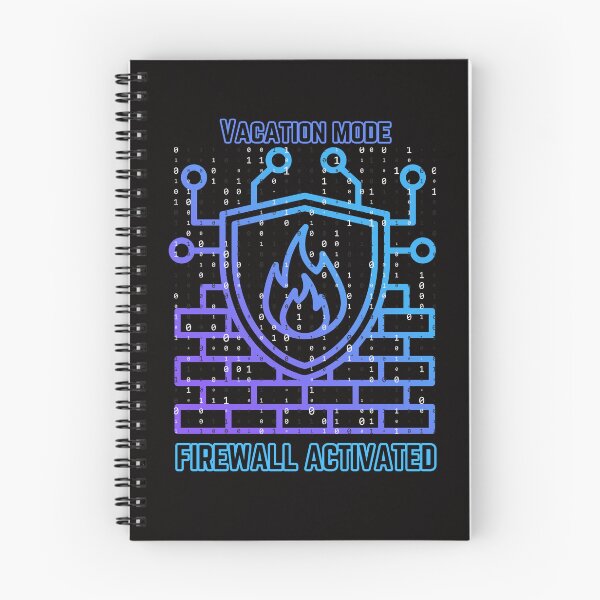 Item preview, IT's Vacation mode: Firewall activated designed and sold by HaileyLow.