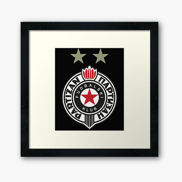 FK Partizan Serbia National Coat of Arms Red Star Belgrade 