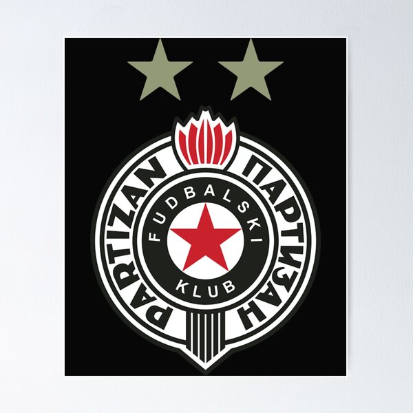 FK Partizan Serbia National Coat of Arms Red Star Belgrade 