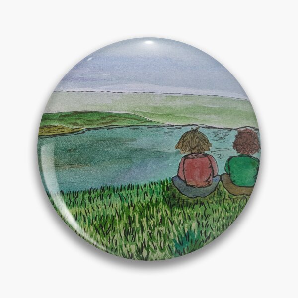 Item preview, Friends on a hill designed and sold by ArtbyMLou.