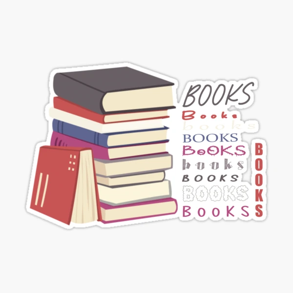 Book Aesthetic Loving To Read Sticker for Sale by Scriblez
