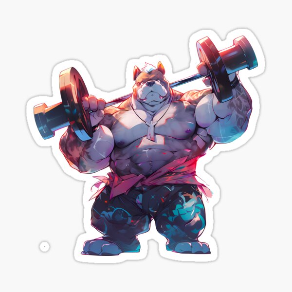 Item preview, Muscular big old dog  designed and sold by Hasan Habeeb.