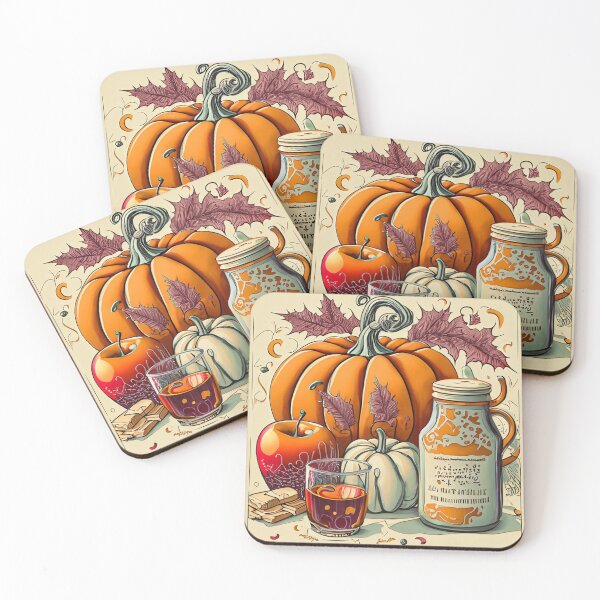 Item preview, Fall Cider and Pumpkins designed and sold by WitchsHatStudio.