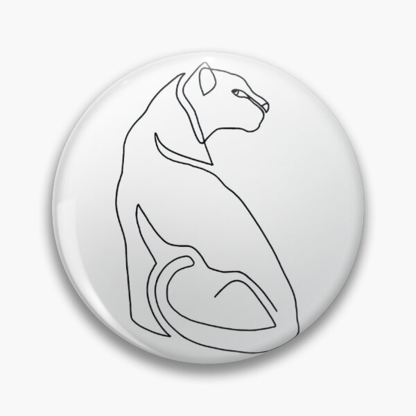 Artikelvorschau, One Line Art Jaguar entworfen und verkauft von HenrietteTillm.
