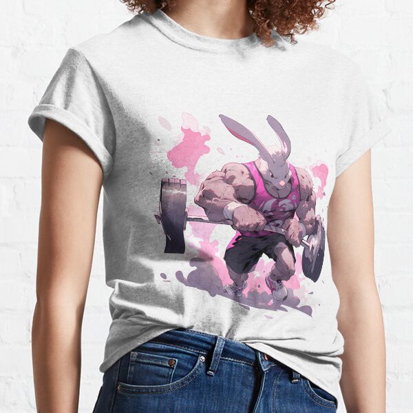 Muscular Rabbit' Men's T-Shirt