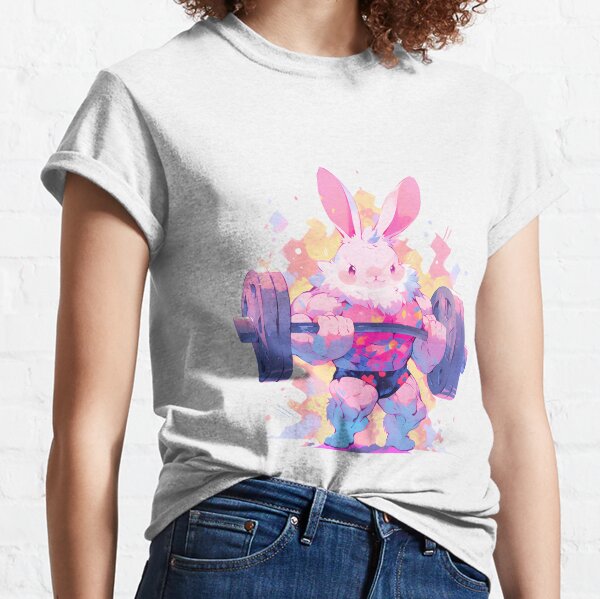 Muscular Rabbit' Men's T-Shirt