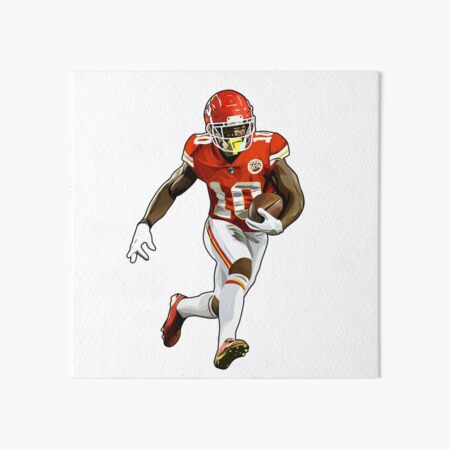 Tyreek Hill #10 To The Fans Sticker for Sale by GoalForGlory