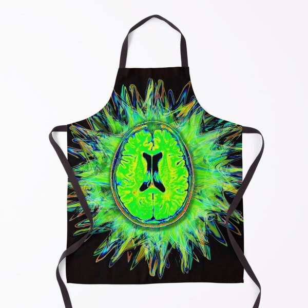 Item preview, Neon Green Brain Waves Abstract designed and sold by Mark Malinowski.