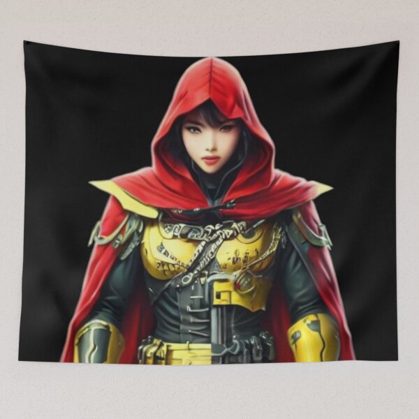 Item preview, Fierce Asian Female Warrior designed and sold by Electric-Easel.
