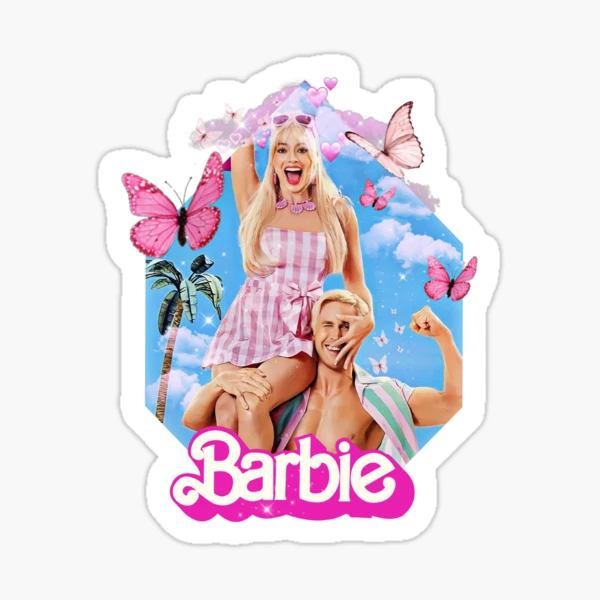 Barbie Movie Barbie & Ken Margot Robbie Ryan Gosling Sticker – Reverie  Goods & Gifts