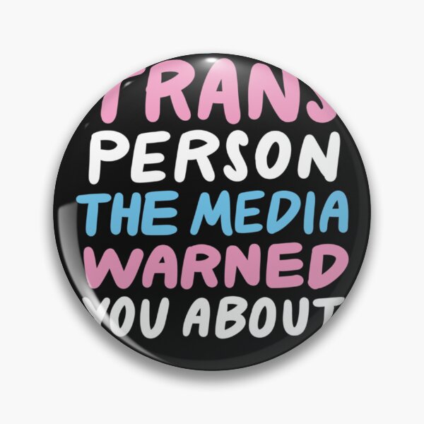 Item preview, Scary Trans Person The Media Warned You About LGBT Pride Flag designed and sold by GerriStevens.