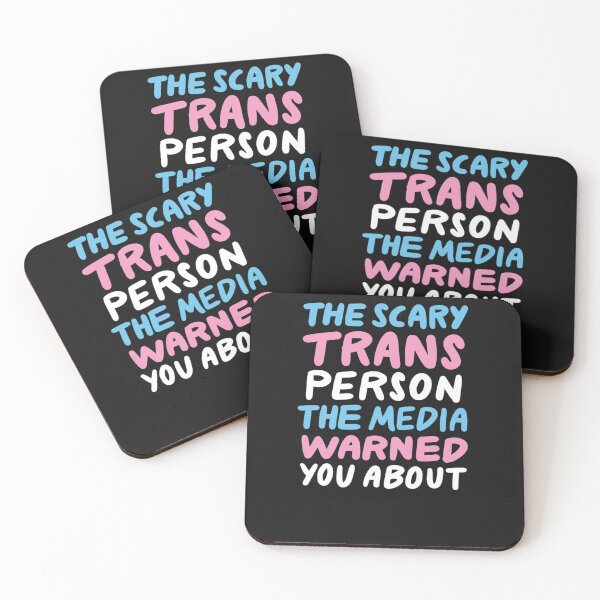 Item preview, Scary Trans Person The Media Warned You About LGBT Pride Flag designed and sold by GerriStevens.