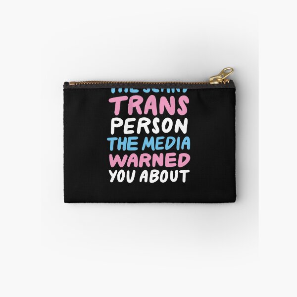 Item preview, Scary Trans Person The Media Warned You About LGBT Pride Flag designed and sold by GerriStevens.