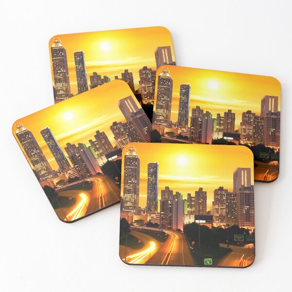 Item preview,  Atlanta,city skyline prints, panoramic,panoramic wall art, panoramic canvas  designed and sold by eyesight4vision.