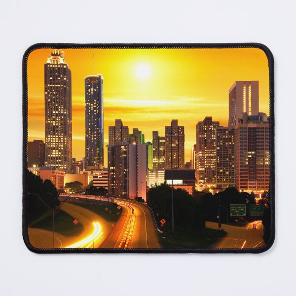 Item preview,  Atlanta,city skyline prints, panoramic,panoramic wall art, panoramic canvas  designed and sold by eyesight4vision.