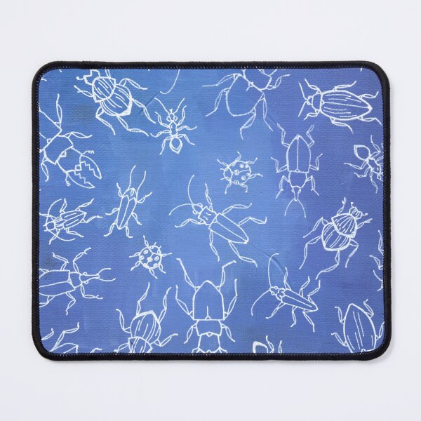 Item preview, 38 Bugs on Blue designed and sold by sirensgrace.