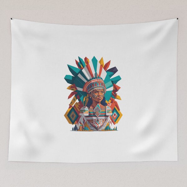 Item preview, Mexica Marvels: Embracing Aztec-Inspired Designs designed and sold by bennasener.