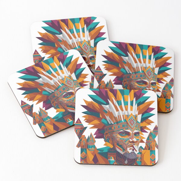 Item preview, Ancient Elegance: Exploring Aztec Geometrical Shapes designed and sold by bennasener.