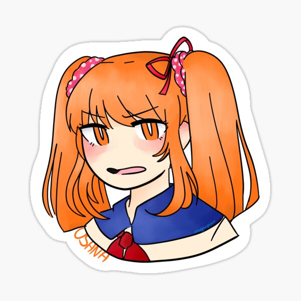 Osana Najimi Sticker Sticker for Sale by shana benzie